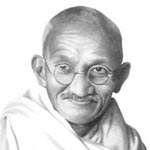 「握り拳と握手はできない。」ガンジーの名言15選